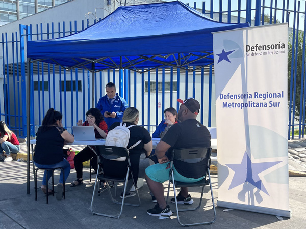 Actividad de Justicia Abierta realizada por la DRMS en la c&aacute;rcel Santiago 1