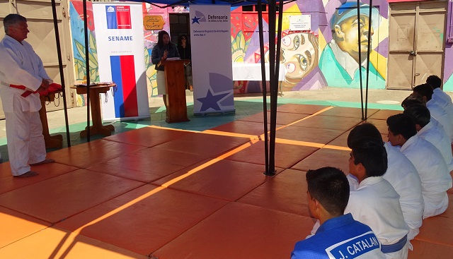 La Defensora Regional de Antofagasta destac&oacute; la relevancia de este taller en favor de los j&oacute;venes internos.