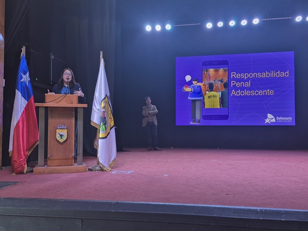 Defensoría de O'Higgins ofreció charla sobre responsabilidad penal juvenil en San Francisco de Mostazal