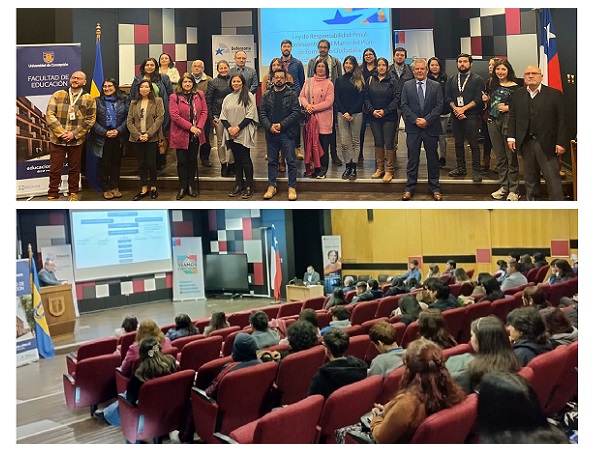 Profesores y alumnos de establecimientos de cuatro comunas se sumaron a la charla sobre responsabilidad penal juvenil.