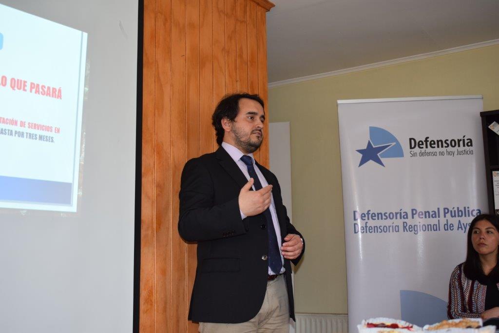 El defensor juvenil Israel Villavicencio se reuni&oacute; con los adolescentes que cumplen sanci&oacute;n bajo r&eacute;giimen cerrado en Coyhaique.