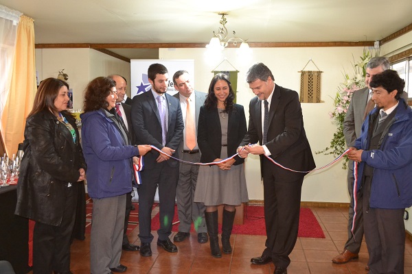 El Defensor Nacional y la Defensora Regional, junto al equipo de la Defensor&iacute;a Penal Mapuche de La Araucan&iacute;a.
