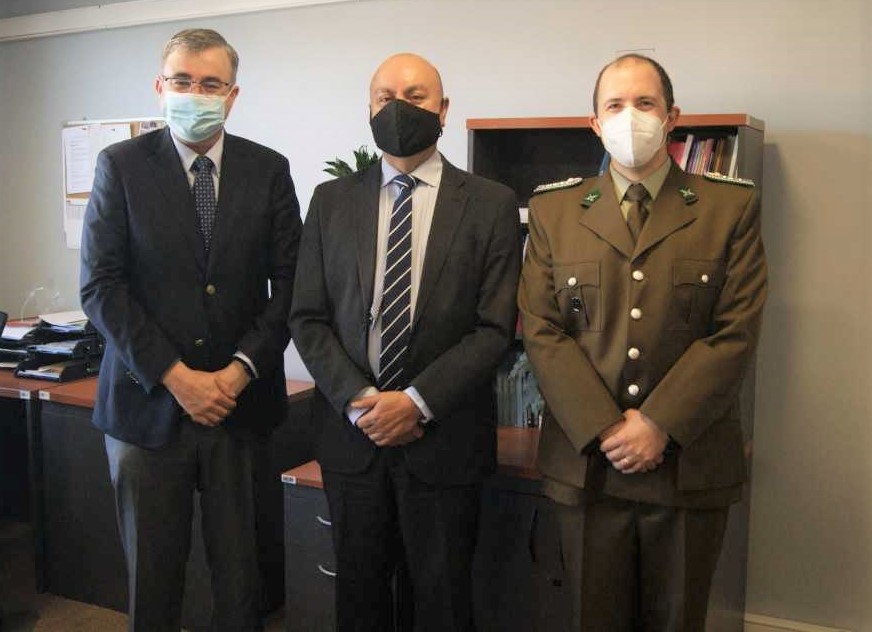 Los directivos comentaron los alcances del piloto del Modelo de defensa de personas imputadas detenidas en unidades policiales.