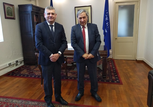 El Defensor Regional, Marco Montero, convers&oacute; con el presidente (s) de la Corte de Apelaciones de Chill&aacute;n.