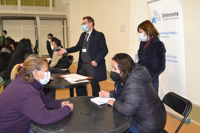 El equipo regional atendi&oacute; a internas imputadas y condenadas en el penal serenense