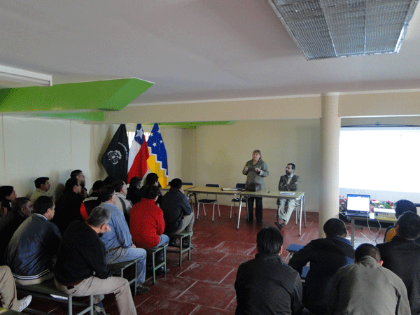La Charla se realiz&oacute; a 45 internos del complejo penitenciario de Punta Arenas 