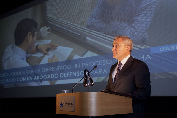 El Defensor Nacional destac&oacute; que la instituci&oacute;n enfrentar&aacute; 155 mil nuevas audiencias tras la vigencia de la Ley N&deg; 18.603.
