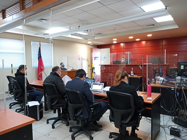 Imagen del juicio del sargento Torres, cuya condena fue revocada por la Corte de Apelaciones de Concepci&oacute;n.