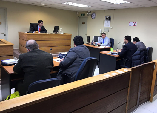 La audiencia se desarroll&oacute; en el Tribunal de Garant&iacute;a de Puerto Ays&eacute;n.