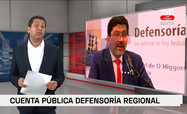El Defensor Regional de O'Higgins fue entrevistado por la se&ntilde;al regional de TVN.