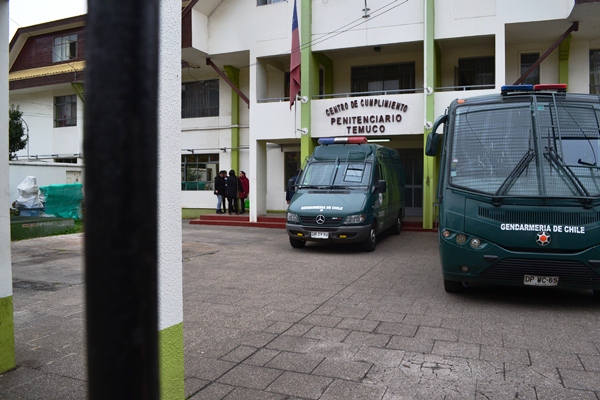 Centro Penitenciario de Temuco, donde actualmente se encuentran los cuatro internos involucrados en una ri&ntilde;a en Pitrufqu&eacute;n