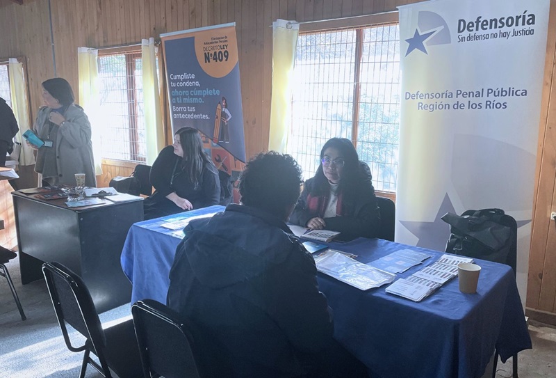 En la actividad atendieron diversos servicios del sector y el llamado 'Bus de la justicia', del Poder Judicial. 