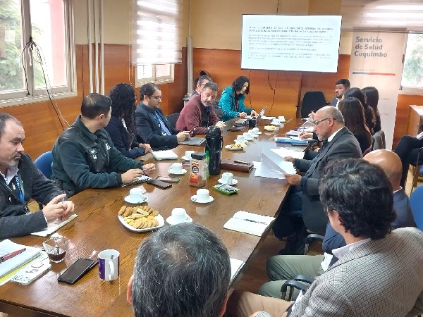 La reuni&oacute;n extraordinaria se efectu&oacute; en el Servicio de Salud de Coquimbo.