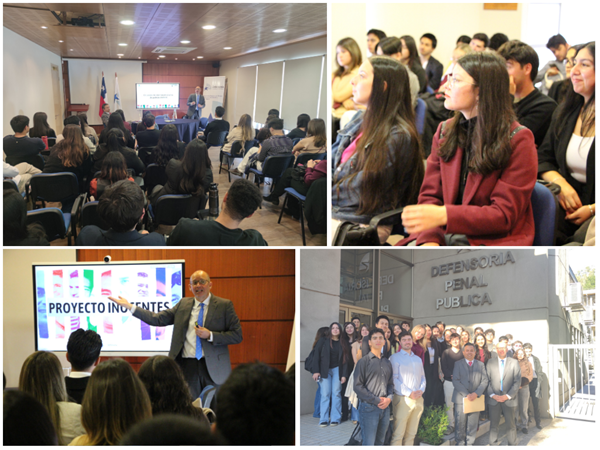 Concepción: estudiantes de derecho conocen el “Proyecto Inocentes”