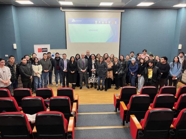 Con una masiva presencia de estudiantes se realiz&oacute; esta actividad de difusi&oacute;n.