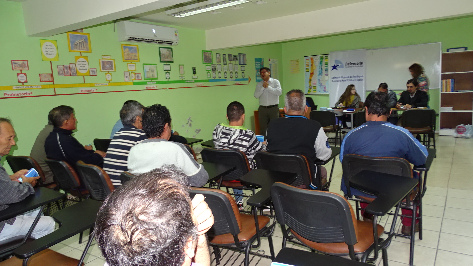 El coordinador regional de defensa penitenciaria de Antofagasta encabez&oacute; la atenci&oacute;n en el penal de Tocopilla.