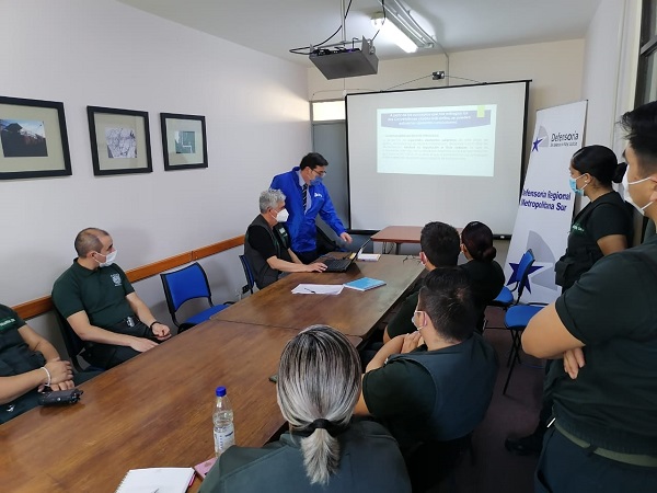 Las capacitaciones sobre situaciones que involucren a personal de Gendarmer&iacute;a se realizar&aacute;n en los principales penales de la Regi&oacute;n Metropolitana.