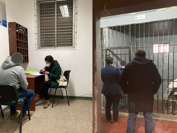 Los defensores penales p&uacute;blicos asisten diariamente a las unidades policiales a entrevistar a personas detenidas,