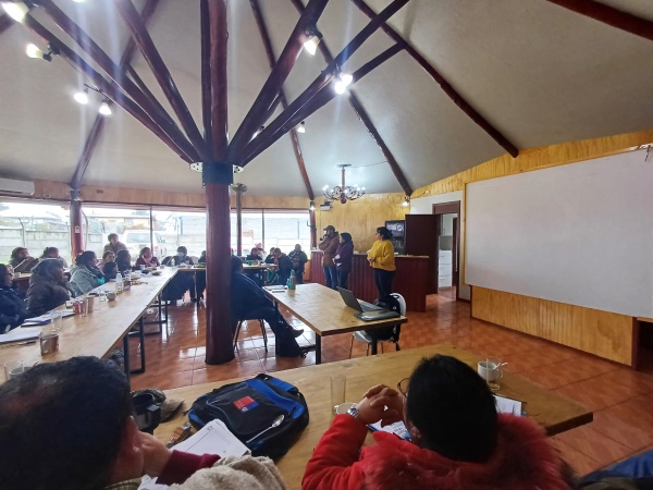 La actividad se realiz&oacute; en la sede Lonco Leche, en Rahue.
