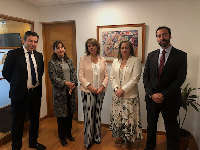 Los equipos directivos de la Defensor&iacute;a y la Fiscal&iacute;a en Los Lagos se reunieron por primera vez este a&ntilde;o.