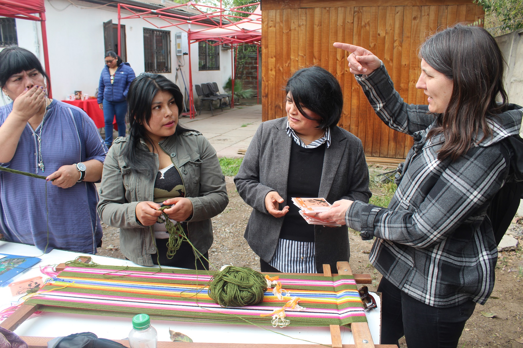 Francisca Sell&eacute;s explic&oacute; detalles de la defensa especializada ind&iacute;gena a mujeres de la etnia mapuche de Quilicura. 