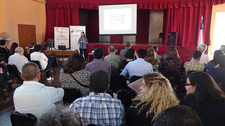 M&aacute;s de 50 docentes participaron en la charla sobre temas de responsabilidad penal juvenil.