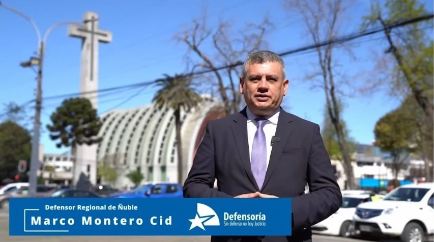 La Plaza de Armas de Chill&aacute;n, el edificio del Poder Judicial y el Centro Penitenciario de Bulnes fueron los escenarios para rendir la cuenta p&uacute;blica.