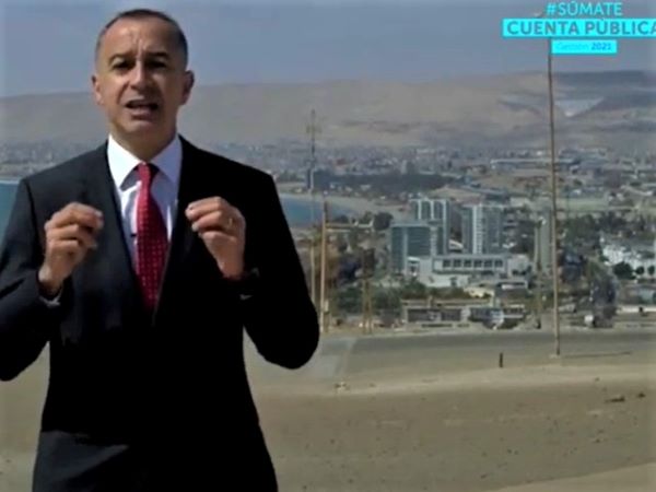 Buena parte de la cuenta de gesti&oacute;n del Defensor Regional (S) de Arica y Parinacota se grab&oacute; en el hist&oacute;rico Morro de Arica.
