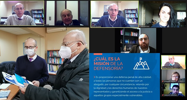 Seis de los nueve constituyentes de La Araucan&iacute;a se reunieron con el Defensor Regional, Renato Gonz&aacute;lez, para hablar sobre la labor institucional.