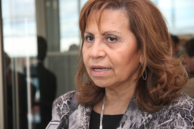 (Foto archivo La Prensa Austral) Gustava Aguilar Moraga, Defensora Regional de Magallanes. 