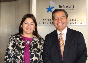 El intendente de Antofagasta visti&oacute; la Defensor&iacute;a Regional y sostuvo una larga reuni&oacute;n con sus directivos