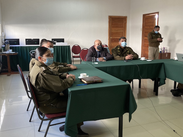 En la actividad participaron el Defensor Regional del Maule, el jefe de la VII Zona de Carabineros y las comisar&iacute;as de Talca y Curic&oacute;.