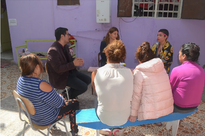 Cinco condenadas se entrevistaron con los profesionales de la Defensor&iacute;a Regional de Coquimbo.