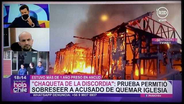 El defensor p&uacute;blico Humberto Ram&iacute;rez fue entrevistado por el panel de "Hola Chile".