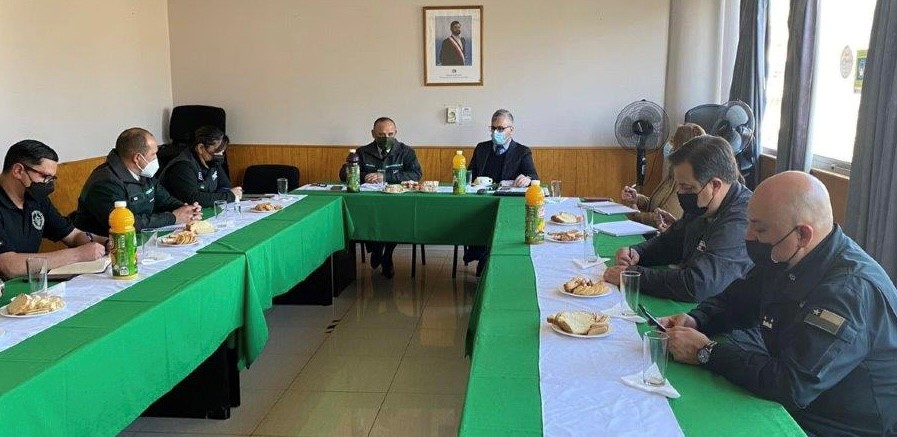 El encuentro cont&oacute; con la participaci&oacute;n de los jefes de las unidades penales de Copiap&oacute;, Vallenar y Cha&ntilde;aral.