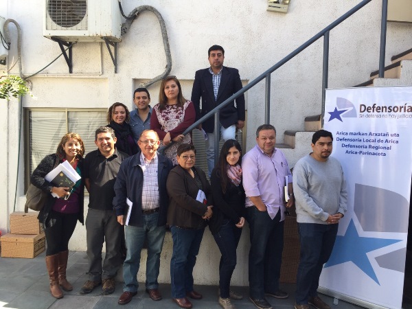Los peritos asistentes sociales de Arica y Parinacota se capacitaron en la Defensor&iacute;a Regional.