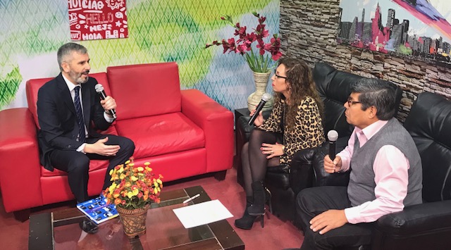 El Defensor Regional de Atacama, Ra&uacute;l Palma Olivares, entrevistado en "Desierto de Atacama TV".