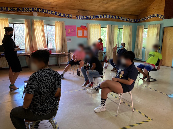Los j&oacute;venes se mostraron interesados en abordar diversos temas vinculados con la justicia penal.