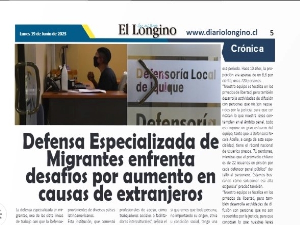 La p&aacute;gina 5 del diario El Longino del lunes 19 de junio de 2023.