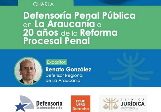 El Defensor Regional de La Araucan&iacute;a inaugur&oacute; el ciclo de charlas de defensa penal que se realiza en la Universidad de La Frontera.