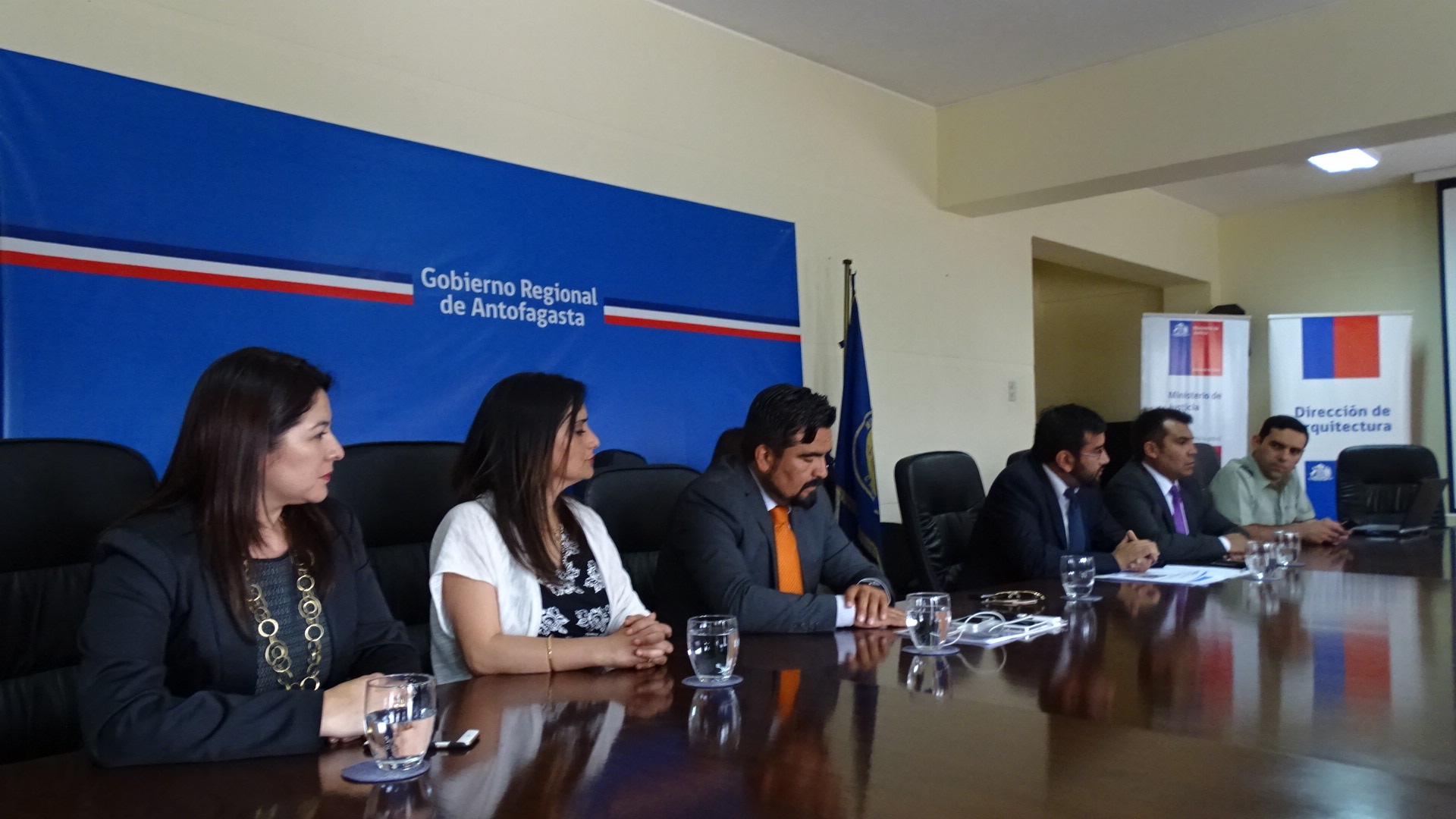 La Defensora Regional durante el lanzamiento del proyecto de ampliacion del CIP-CRC de Antofagasta.