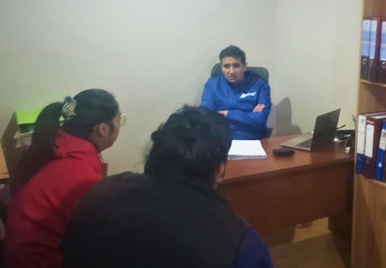 El defensor local jefe de Calama, Hern&aacute;n D&iacute;az, dio inicio a la atenci&oacute;n de la Defensor&iacute;a en San Pedro de Atacama.