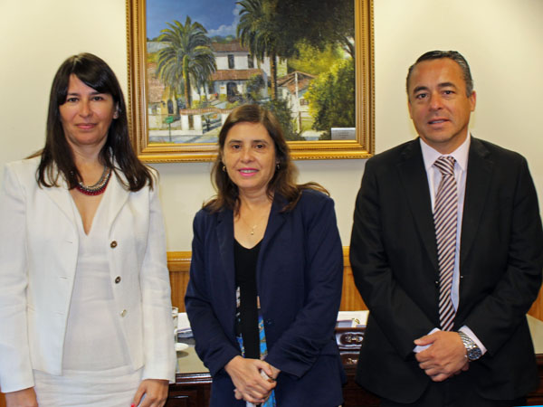 La Defensora Regional y el jefe de Estudios valoraron la reuni&oacute;n con la autoridad del Poder Judicial.