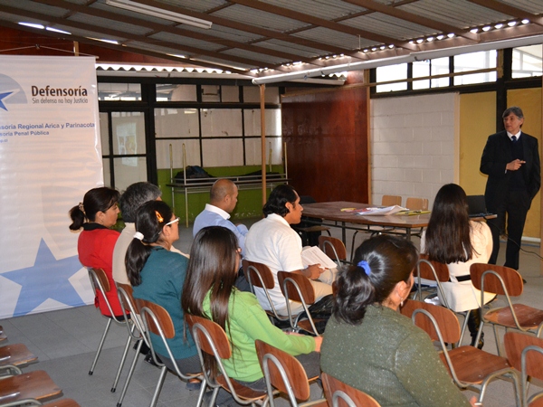 La cuenta participativa permiti&oacute; el contacto directo de los defensores con dirigentes vecinales de Arica.