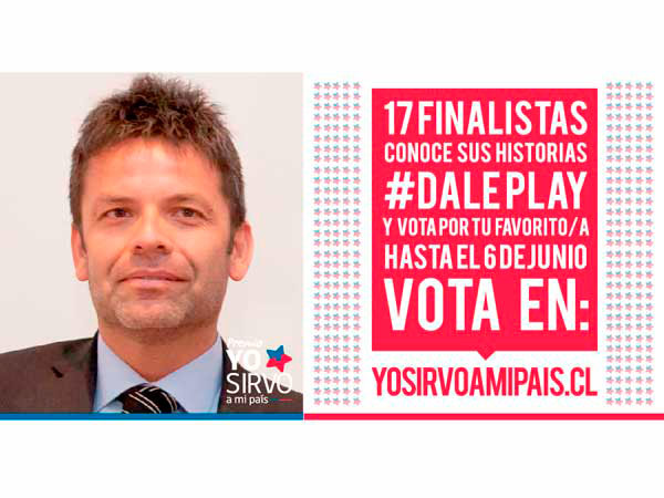 Todos y todas quienes quieran votar por Claudio Fierro pueden hacerlo entrando al link que aparece en esta nota.