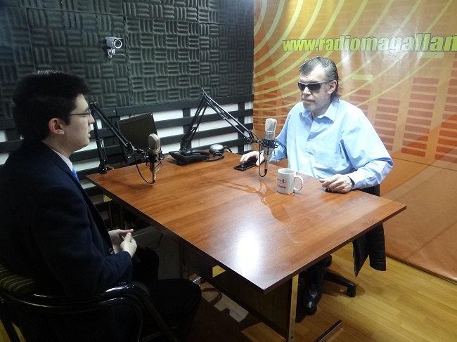 El defensor p&uacute;blico penitenciario Pablo Chand&iacute;a fue entrevistado por el comunicador Rodrigo Utz. 