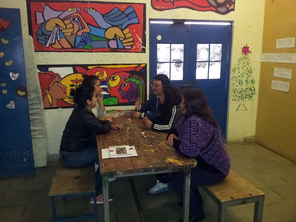 La trabajadora social Carol Gonz&aacute;lez en el Centro de Limache (imagen de archivo).