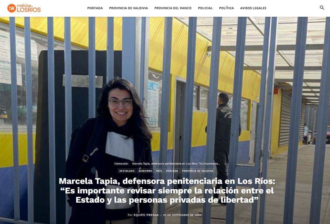 &ldquo;Las personas no pierden sus derechos por estar privadas de libertad&rdquo;, puntualiz&oacute; la abogada.