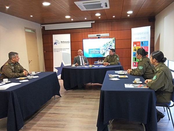 El encuentro, realizado en la Defensor&iacute;a Regional, permiti&oacute; acordaron actividades de promoci&oacute;n y resguardo de los derechos de los imputados.