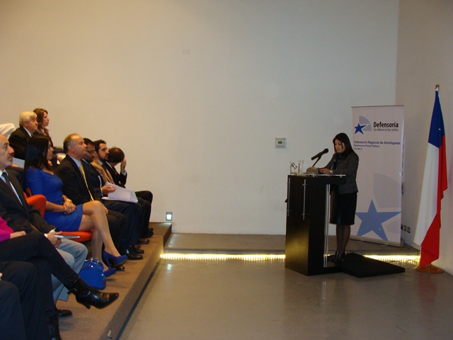 Las autoridades regionales participaron de la cuenta p&uacute;blica de la Defensor&iacute;a Regional de Antofagasta.